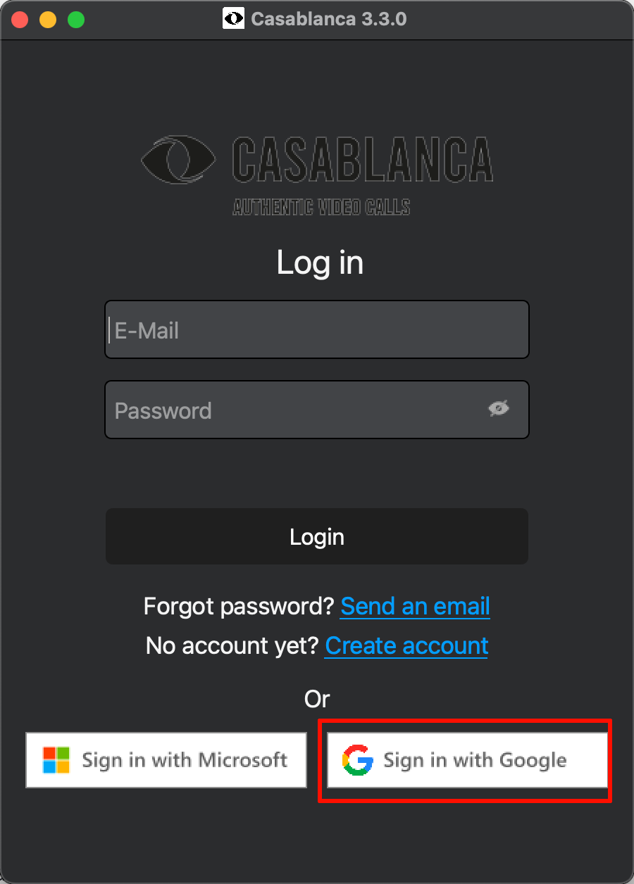 Casablanca 激活截图